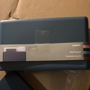 NWT Poppin Wall Pocket in Blue